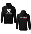 Mikina PEUGEOT sport s kapucňou