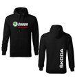 Mikina ŠKODA motorsport s kapucňou