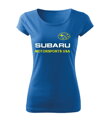 Dámske tričko SUBARU motorsports usa