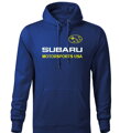 Mikina SUBARU motorsports usa s kapucňou
