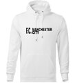 Mikina F.C.Manchester City s kapucňou