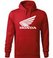 Mikina HONDA moto s kapucňou