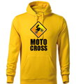 Mikina s kapucňou MOTOCROSS