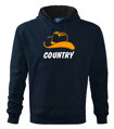 Mikina COUNTRY s kapucňou