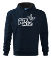 Mikina ROCK MUSIC s kapucňou