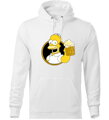 Mikina THE SIMPSONS HOMMER pivo 2 s kapucňou