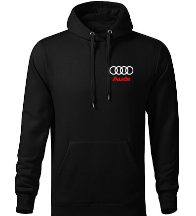 Mikina AUDI s kapucňou
