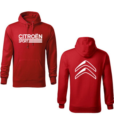 Mikina CITROEN sport s kapucňou