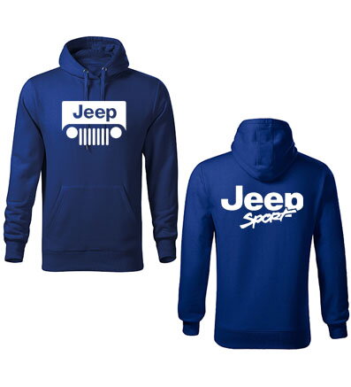 Mikina JEEP sport s kapucňou