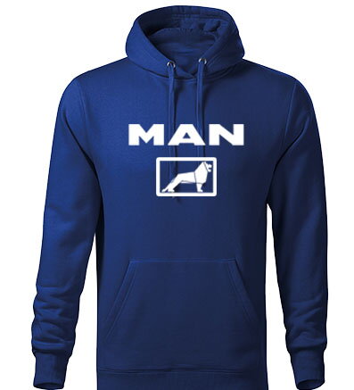 Mikina MAN s kapucňou