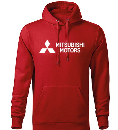 Mikina MITSUBISHI s kapucňou