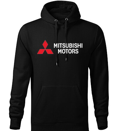 Mikina MITSUBISHI s kapucňou