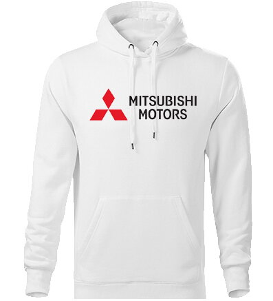 Mikina MITSUBISHI s kapucňou