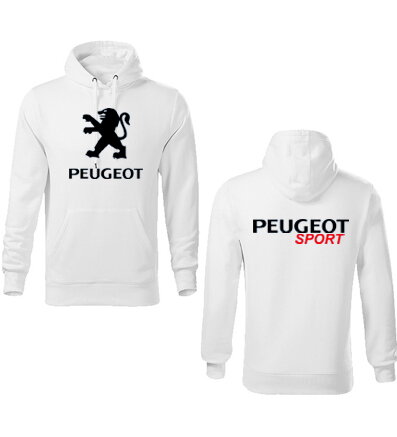 Mikina PEUGEOT sport s kapucňou