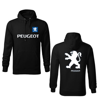 Mikina PEUGEOT s kapucňou