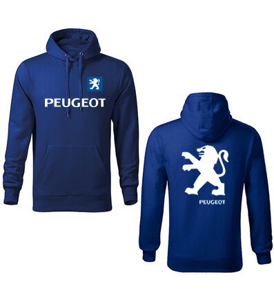 Mikina PEUGEOT s kapucňou