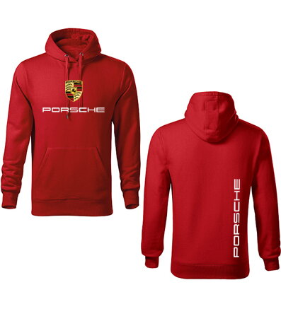 Mikina PORSCHE s kapucňou