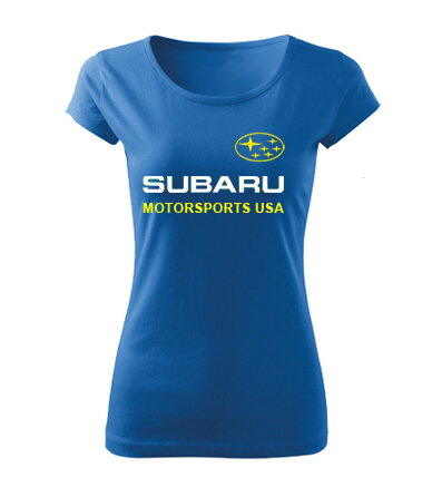 Dámske tričko SUBARU motorsports usa