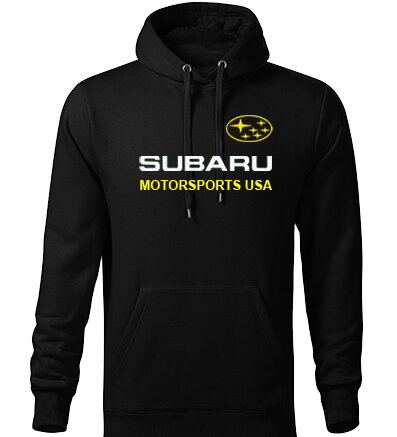 Mikina SUBARU motorsports usa s kapucňou