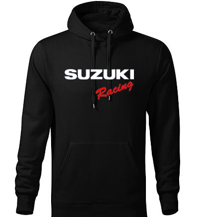 Mikina SUZUKI racing s kapucňou