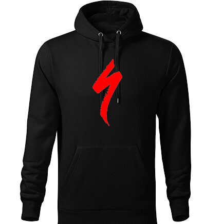 Mikina SPECIALIZED logo s kapucňou
