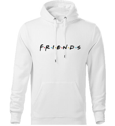Mikina FRIENDS s kapucňou