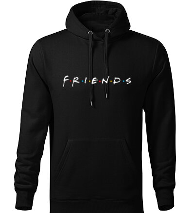 Mikina FRIENDS s kapucňou