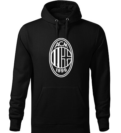 Mikina AC MILANO s kapucňou