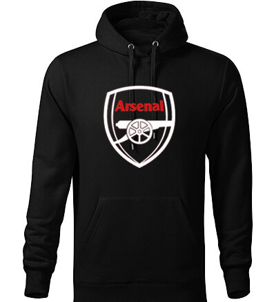 Mikina ARSENAL s kapucnou