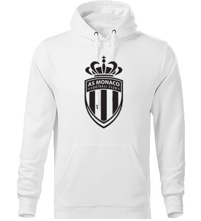Mikina AS MONACO s kapucňou