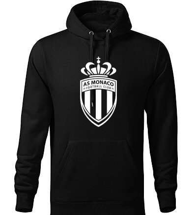 Mikina AS MONACO s kapucňou