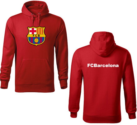 Mikina FCBarcelona s kapucňou