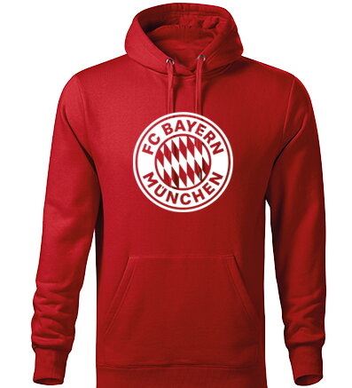 Mikina FC BAYERN s kapucňou