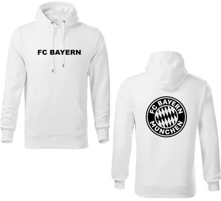 Mikina BAYERN s kapucňou