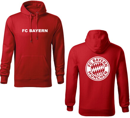 Mikina BAYERN s kapucňou