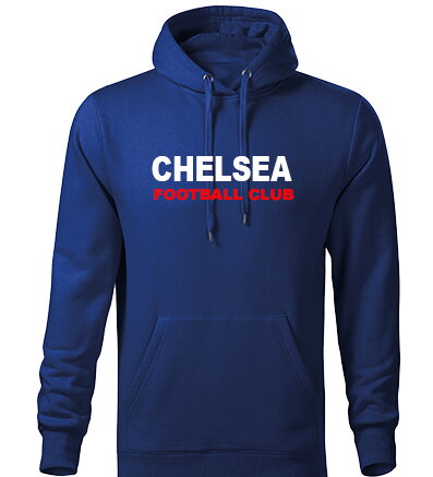 Mikina CHELSEA s kapucňou