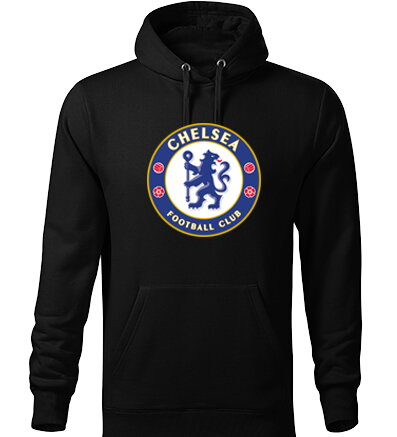 Mikina FC CHELSEA s kapucňou