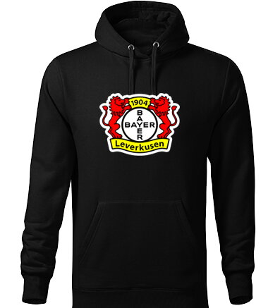 Mikina LEVERKUSEN s kapucňou