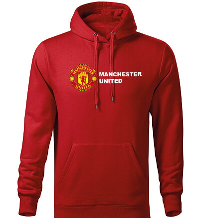 Mikina MANCHESTER UNITED s kapucňou