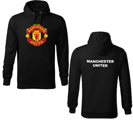 Mikina MANCHESTER UNITED 3 s kapucňou