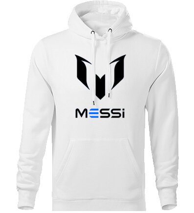 Mikina s kapucňou MESSI logo