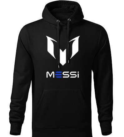 Mikina s kapucňou MESSI logo