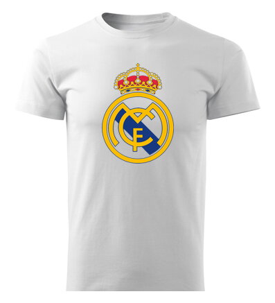 Tričko REAL MADRID, biele