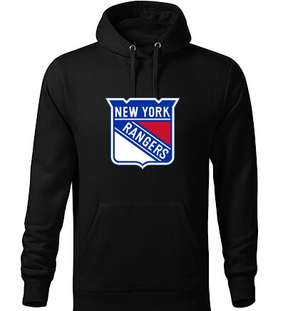 Mikina NY-RANGERS s kapucňou