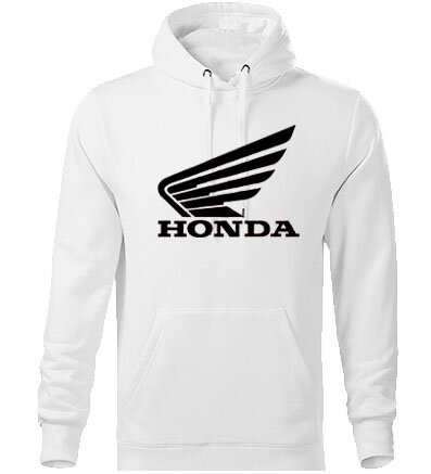 Mikina HONDA moto s kapucňou