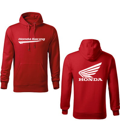 Mikina HONDA racing s kapucňou