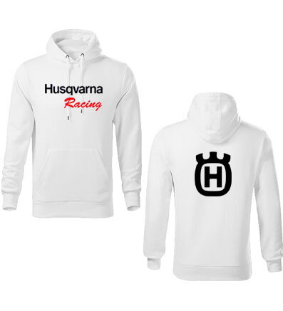 Mikina HUSQVARNA racing s kapucňou
