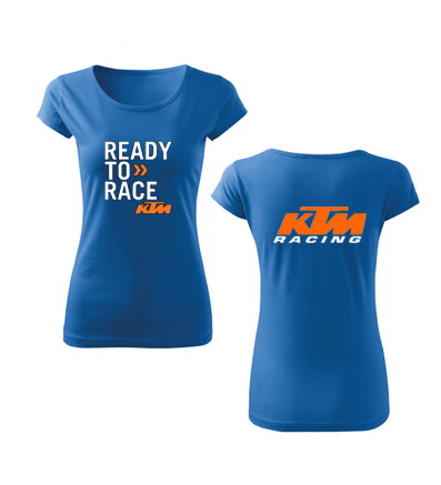 Dámske tričko READY TO RACE KTM