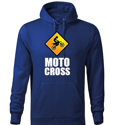 Mikina s kapucňou MOTOCROSS