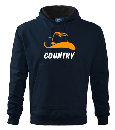 Mikina COUNTRY s kapucňou